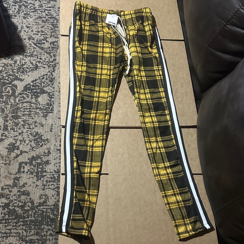 Men’s EPTM Plaid Track Pants